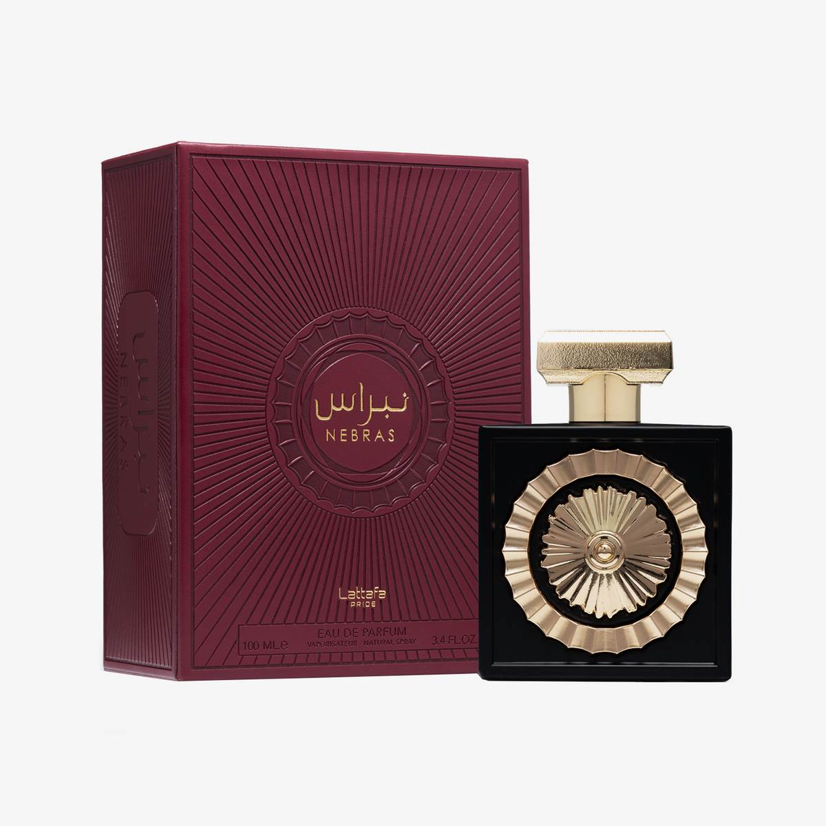 Lattafa Nebras 100ML EDP bottle and box