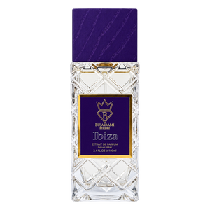Bujairami Ibiza 100ML XDP — front-facing bottle, transparent background