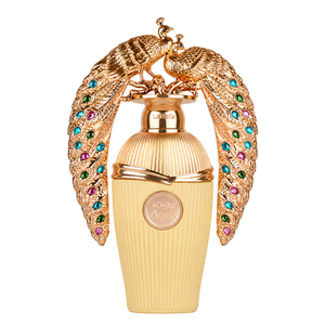 Lattafa Afeef 100ML EDP — front-facing bottle, transparent background