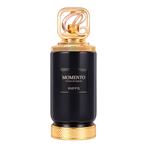Riiffs Momento 100ML XDP — front-facing bottle, transparent background