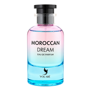 Volare Moroccan Dream 100ML EDP — front-facing bottle, transparent background