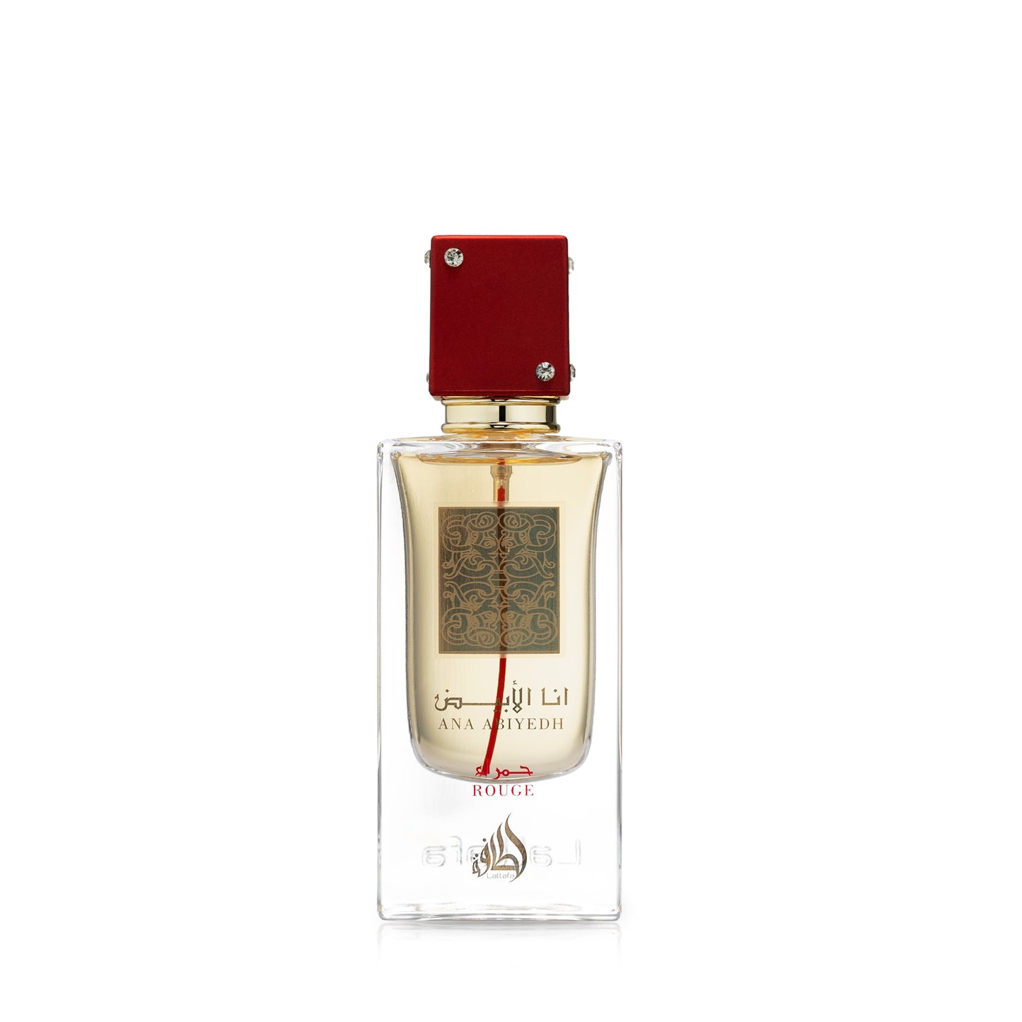 Lattafa Ana Abiyedh Rouge 60ML EDP bottle