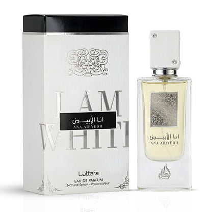 Lattafa Ana Abiyedh 60ML EDP box and bottle