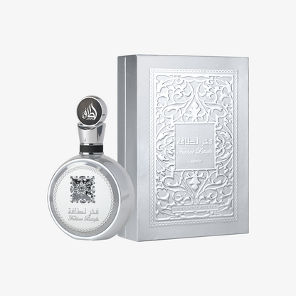 Lattafa Fakhar Platinum 100ML EDP box and bottle