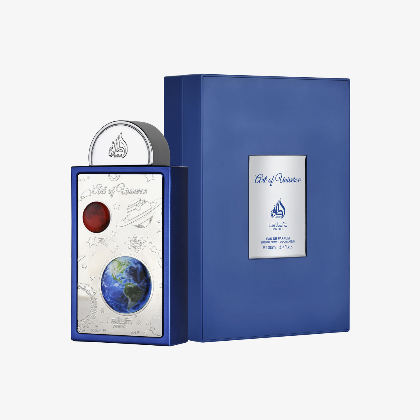 Lattafa Pride Art Of Universe 100ML EDP box and bottle