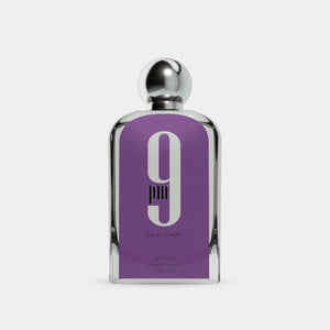 Afnan 9PM Pour Femme Purple 100ML Eau de Parfum bottle