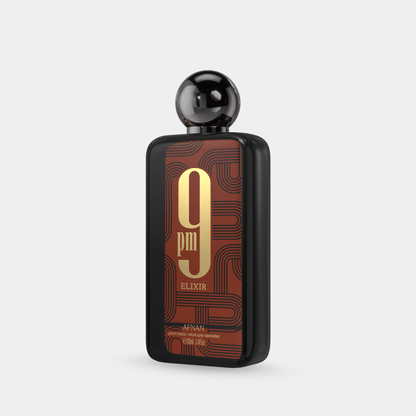 Afnan 9PM Elixir 100ML XDP box and bottle