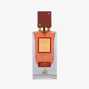 Lattafa Ana Abiyedh Scarlet 60ML EDP bottle