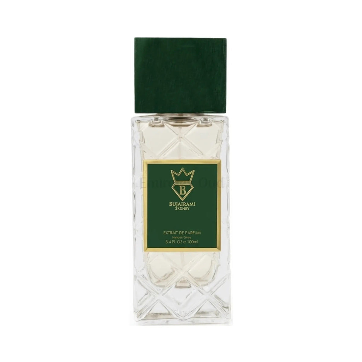 Bujairami Ibiza 100ML Extrait de Parfum bottle with box