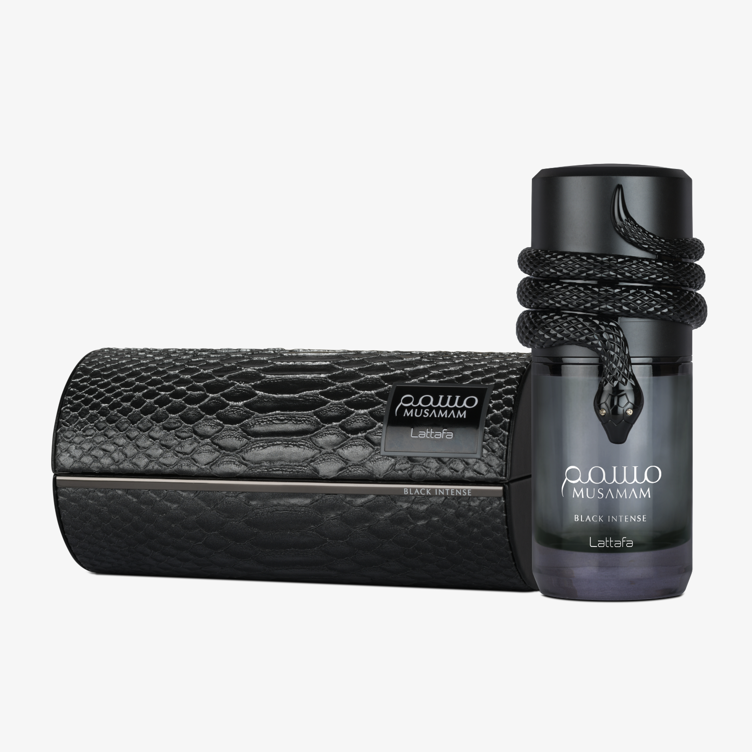 Lattafa Musamam Black Intense 100ML EDP box and bottle