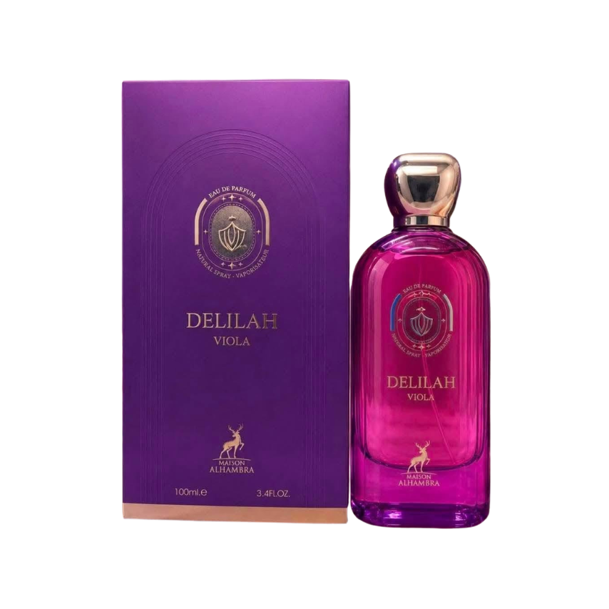 Maison Alhambra Delilah Viola 100ML EDP bottle