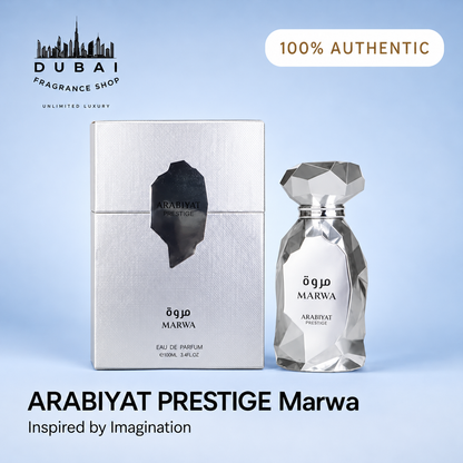 Marwa bottle and box — Dubai Fragrance Shop PH