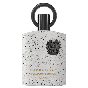 Afnan Supremacy Collector's Edition 100ML EDP — front-facing bottle, transparent background