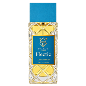 Bujairami Hectic 100ML XDP — front-facing bottle, transparent background