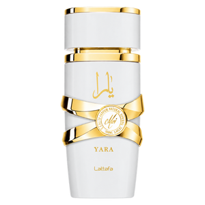 Lattafa Yara Moi 100ML EDP — front-facing bottle, transparent background