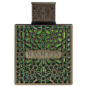 Rayhaan Terra 100ML EDP — front-facing bottle, transparent background