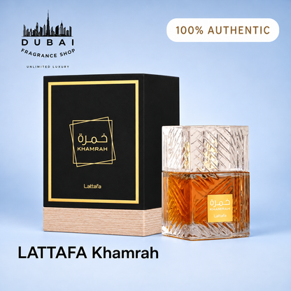 Khamrah bottle and box — Dubai Fragrance Shop PH