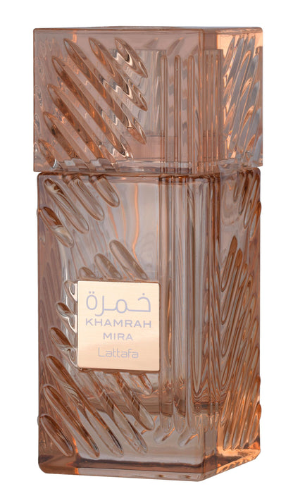Lattafa Khamrah Mira 100ML EDP bottle